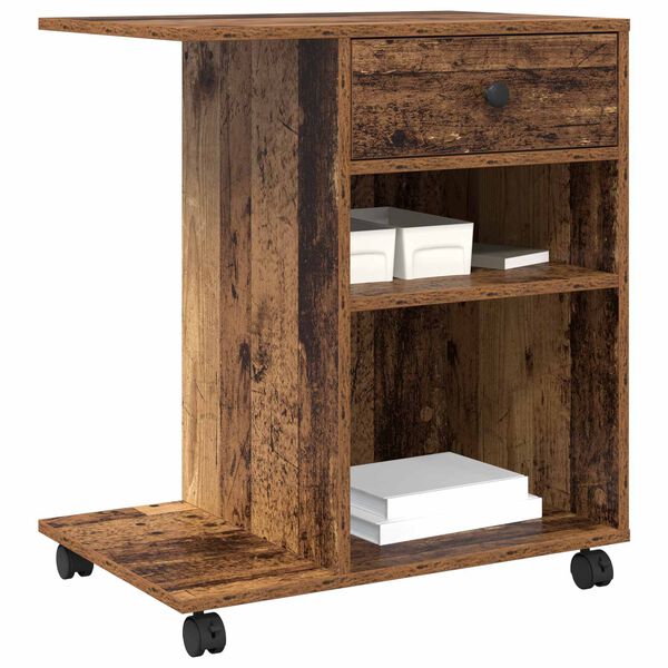 vidaXL Nyomtat&oacute;&aacute;llv&aacute;ny fi&oacute;kkal &Ouml;reg fa 60 x 40 x 68.5 cm Faanyag