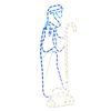 vidaXL kar&aacute;csonyi p&aacute;sztor &eacute;s b&aacute;r&aacute;ny figura 168 LED-del 102,5 x 35 cm