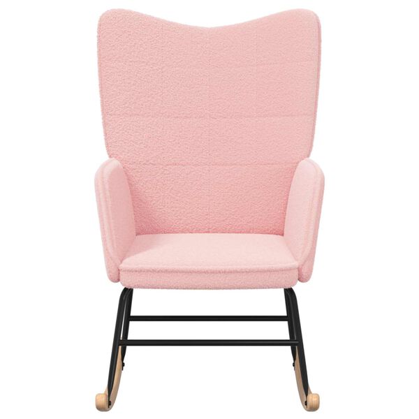 vidaXL Hintasz&eacute;k R&oacute;zsasz&iacute;n Sherpa sz&ouml;vet