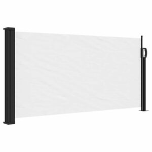 vidaXL feh&eacute;r beh&uacute;zhat&oacute; oldals&oacute; napellenző 100 x 300 cm