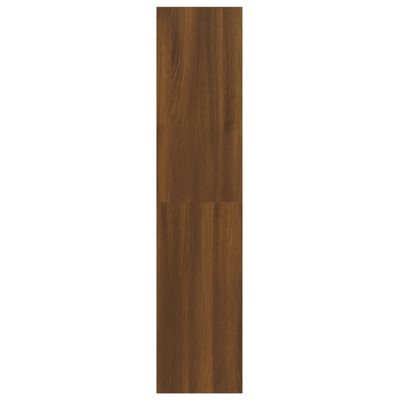 vidaXL barna tölgyszínű könyvszekrény/térelválasztó 100 x 30 x 135 cm