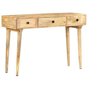 vidaXL t&ouml;m&ouml;r mang&oacute;fa t&aacute;lal&oacute;asztal 115 x 35 x 76 cm