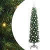 vidaXL Mű kar&aacute;csonyfa Z&ouml;ld 180 cm PVC, ac&eacute;l &eacute;s műanyag