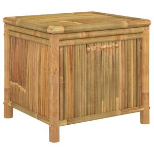 vidaXL bambusz kerti t&aacute;rol&oacute;l&aacute;da 60 x 52 x 55 cm