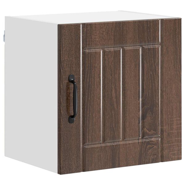 vidaXL Konyhaszekr&eacute;ny Barna T&ouml;lgy 40 x 31 x 40 cm Faanyag