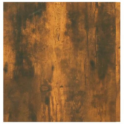 vidaXL füstös tölgy színű szerelt fa faliszekrény 80 x 39 x 40 cm