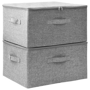 vidaXL 2 db sz&uuml;rke sz&ouml;vet t&aacute;rol&oacute;doboz 43 x 34 x 23 cm