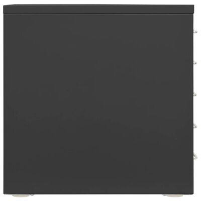 vidaXL antracitszürke fém irodaszekrény 28 x 35 x 35 cm