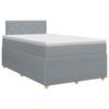 vidaXL Boxspring &aacute;gy matraccal Vil&aacute;gossz&uuml;rke 120 x 200 cm Sz&ouml;vet
