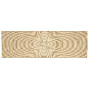 vidaXL Ter&uuml;letszőnyegek Feh&eacute;r 60 x 250 cm Juta