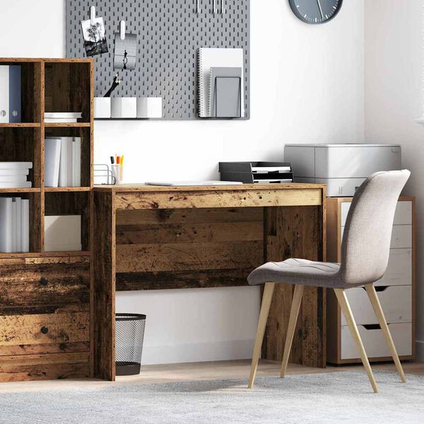 vidaXL Asztal Öreg fa 100 x 50 x 76 cm