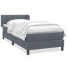 vidaXL s&ouml;t&eacute;tsz&uuml;rke b&aacute;rsony rug&oacute;s &aacute;gy matraccal 90x210 cm