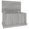 vidaXL sz&uuml;rke sonoma szerelt fa t&aacute;rol&oacute;l&aacute;da 70x40x38 cm
