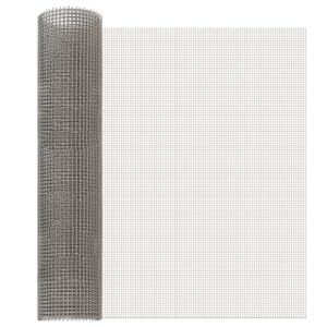 vidaXL H&aacute;l&oacute;s K&eacute;pernyő 60 x 1000 cm 3 Mesh Rozsdamentes ac&eacute;l 201 Ez&uuml;st