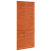 vidaXL Ist&aacute;ll&oacute;ajt&oacute; 80 x 2,5 x 208 cm T&ouml;m&ouml;r Fenyőfa Viaszbarna