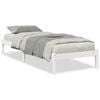 vidaXL feh&eacute;r t&ouml;m&ouml;r fenyő extra hossz&uacute; &aacute;gykeret matrac n&eacute;lk&uuml;l 90x210 cm