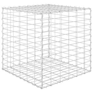 vidaXL kocka alak&uacute; ac&eacute;lhuzal gabion magas&aacute;gy&aacute;s 60 x 60 x 60 cm