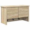 vidaXL Fali Kab&aacute;thorog Falra szerelhető Sonoma t&ouml;lgy 50 x 20 x 30 cm