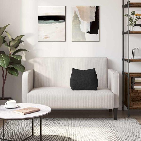 vidaXL H&aacute;tp&aacute;rna Fekete 45 x 20 x 35 cm sz&ouml;vet