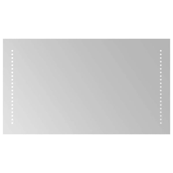 vidaXL LED-es f&uuml;rdőszobat&uuml;k&ouml;r 70x40 cm