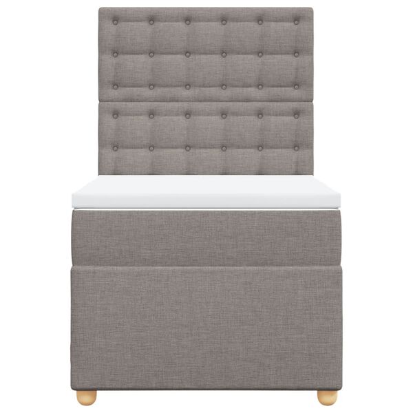 vidaXL t&oacute;psz&iacute;nű sz&ouml;vet rug&oacute;s &aacute;gy matraccal 80 x 200 cm