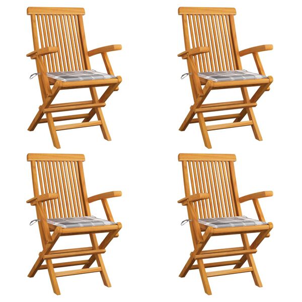 vidaXL 4 db t&ouml;m&ouml;r t&iacute;kfa kerti sz&eacute;k sz&uuml;rke kock&aacute;s p&aacute;rn&aacute;val