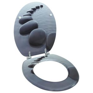 vidaXL kőmint&aacute;s MDF WC-&uuml;lőke