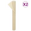 vidaXL 2 db n&ouml;v&eacute;nyv&eacute;dő textil tekercs 70 g/m&sup2; 10 x 1,6 m
