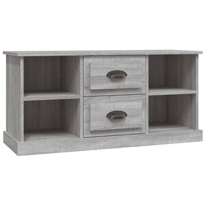 vidaXL sz&uuml;rke sonoma sz&iacute;nű szerelt fa TV-szekr&eacute;ny 99,5x35,5x48 cm