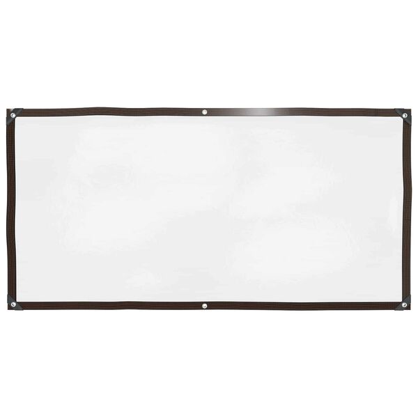 vidaXL Ponyva f&eacute;mf&uuml;lekkel &Aacute;tl&aacute;tsz&oacute; 1 x 2 m Polietil&eacute;n