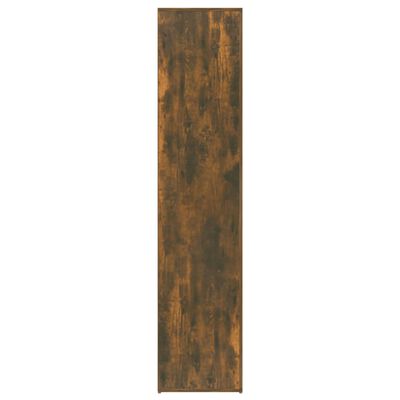 vidaXL füstös tölgy színű szerelt fa cipősszekrény 80 x 39 x 178 cm