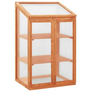 vidaXL fenyőfa melegh&aacute;z 60 x 45 x 100 cm