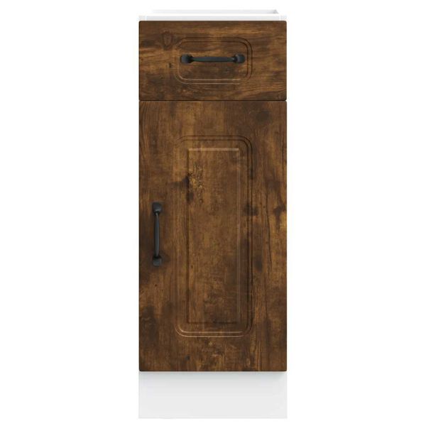 vidaXL Konyhai alapszekr&eacute;ny Kalmar f&uuml;st&ouml;lt t&ouml;lgy műfa