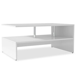 vidaXL feh&eacute;r faforg&aacute;cslap doh&aacute;nyz&oacute;asztal 90 x 59 x 42 cm