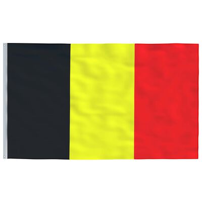 vidaXL alumínium belga zászló és rúd 6,23 m