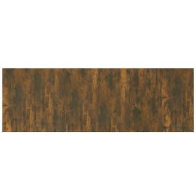 vidaXL füstös tölgyszínű szerelt fali fejtámla 240 x 1,5 x 80 cm