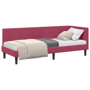 vidaXL Sarok&aacute;gy keret Bord&oacute; 80 x 200 cm B&aacute;rsony