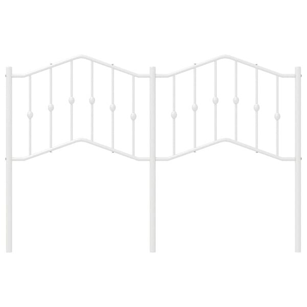 vidaXL feh&eacute;r f&eacute;m fejt&aacute;mla 150 cm