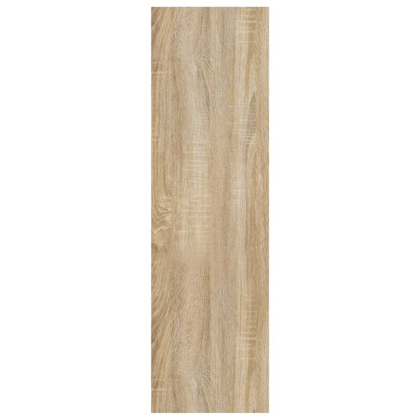 vidaXL sonoma-t&ouml;lgysz&iacute;nű t&eacute;relv&aacute;laszt&oacute; k&ouml;nyvszekr&eacute;ny 100 x 30 x 103 cm
