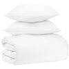 vidaXL T&eacute;li Duvet Szett 3 db Feh&eacute;r Bambusz rost