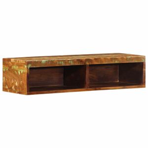 vidaXL t&ouml;m&ouml;r &uacute;jrahasznos&iacute;tott falra szerelhető TV-szekr&eacute;ny 80x30x19 cm
