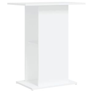 vidaXL feh&eacute;r szerelt fa akv&aacute;riumi &aacute;llv&aacute;ny 60,5x36x72,5 cm