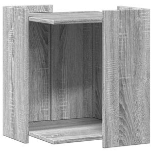 vidaXL szürke sonoma színű szerelt fa macskaalomdoboz 42 x 42 x 51 cm
