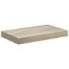 vidaXL 4 db t&ouml;lgysz&iacute;nű MDF lebegő fali polc 40 x 23 x 3,8 cm