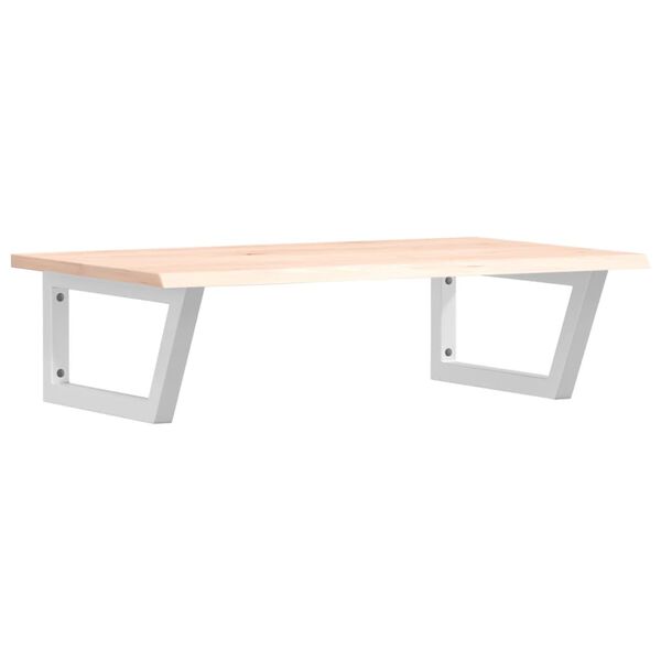 vidaXL ac&eacute;l &eacute;s t&ouml;m&ouml;r t&ouml;lgyfa falra szerelhető mosd&oacute;polc