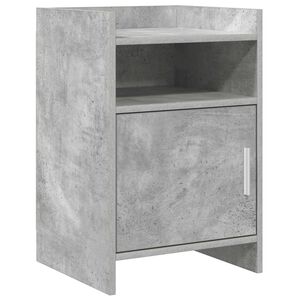 vidaXL &Eacute;jjeliszekr&eacute;nyek Betonsz&uuml;rke 40 x 36 x 60 cm Szerelt Fa