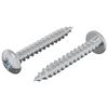 vidaXL Fa Csavar 2 db Ez&uuml;st M4 x 28 mm Vas