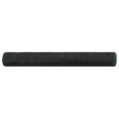 vidaXL fekete HDPE teniszháló 1,4 x 100 m