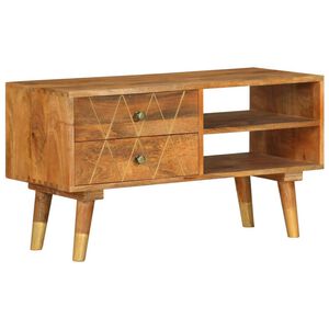vidaXL t&ouml;m&ouml;r mang&oacute;fa TV-szekr&eacute;ny 85 x 35 x 47 cm