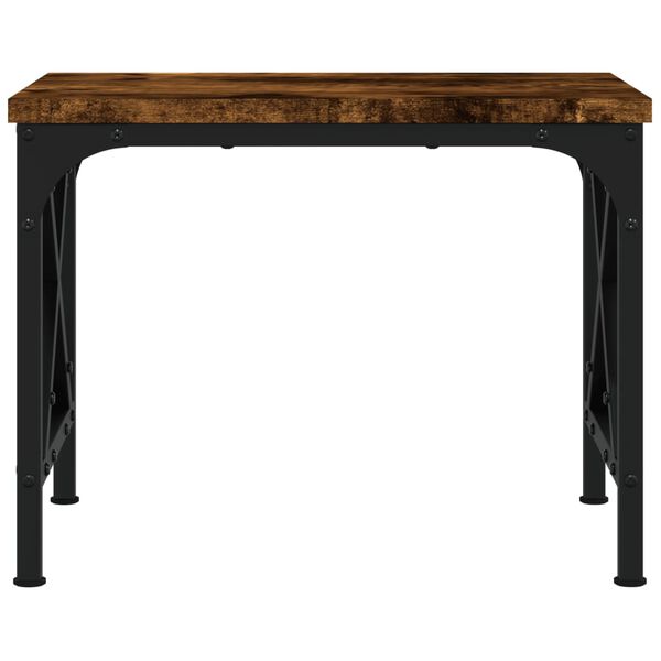 vidaXL f&uuml;st&ouml;s t&ouml;lgy sz&iacute;nű szerelt fa nyomtat&oacute;&aacute;llv&aacute;ny 40 x 30 x 31 cm